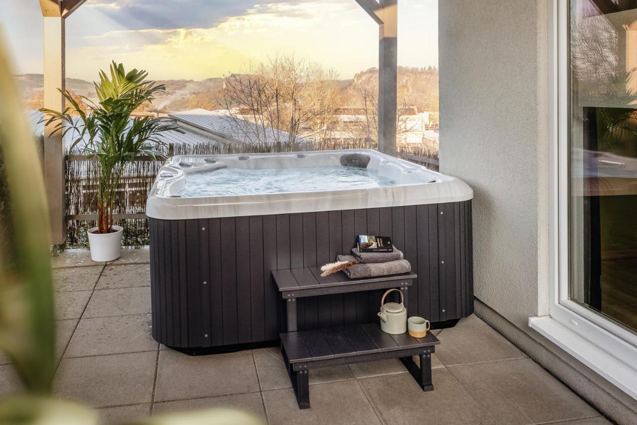 Dolomites Bungalow Eifelsteig W View Terrace Bbq เกโรลชไตน์ ภายนอก รูปภาพ
